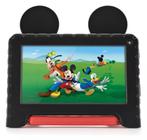 Tablet Mickey com Controle Parental 4GB RAM + 64GB + 7 pol + Case + Wi-fi + Android 13 + Quad Core - Multilaser