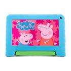 Tablet Multi Peppa Pig com Controle Parental 7 pol 4GB RAM 64GB Android 13 Quad Core + Case + Wi-fi - NB420