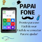 Tablet papaifone 3g 32gb dual tela 7 botão sos faz ligação - MULTILASER