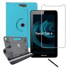 Tablet Positivo Twist 64Gb 2Gb Ram Com Capa Giratória Azul e Película Incluso