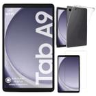 Tablet Samsung Galaxy Tab A9 64GB 4GB Ram Conexão Wifi Tela 8.7 Com Capa de Silicone Transparente e Película Protetora X110 Grafite