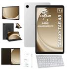 Tablet Samsung Wifi A9 64GB 4GB RAM Com Teclado Bluetooth BT Capa Giratória e Caneta