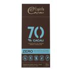 Tablete de Chocolate 70% Cacau Zero Açúcar - 80g