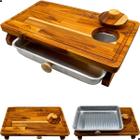 Tábua De Carne Churrasco Com Gaveta Térmica Inteligente