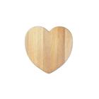 Tabua de carne churrasco legumes formato coração em madeira - STOLF