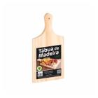 Tábua De Madeira Cortar Picar Carne Churrasco 39x16,5cm - Alves