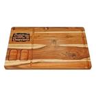 Tábua de madeira para corte de churrasco personalizado - Smac