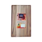 Tábua para Churrasco Retangular em Madeira 40x27cm - Tramontina