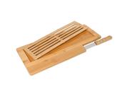 Tábua para Pães com Faca Bambu 50 cm Ecokitchen Mimo Style