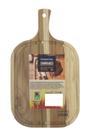 Tabua retangular de madeira com cabo 40x23cm tramontina