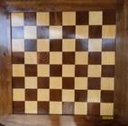 Tabuleiros de damas e xadrez oficial profissional casas 55x55 mm marchetado  de madeira 