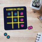 Toyvian 3 Partidas Jogo Da Velha Jogos De Tabuleiro De Madeira Para  Crianças Jogo Dedo Grande Baralhos De Jogos Colecionáveis Contraplacado De  Choupo Mesa De Jantar 3d Jogo De Tabuleiro