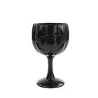 Taça Abóbora Preta 250ml - Decoração de Halloween - Cromus