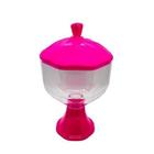 Taça / Baleiro 1,5Lt Rosa Neon - Bt Plastik