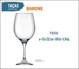 Taça Barone 600ml - Vinho Tinto Rosé Branco Água