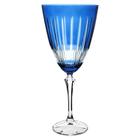 Taça Bohemia Água Elizabeth 350ml Azul