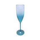 Taça Champagne Degrade 180ml Tiffany Metalizado- Mar