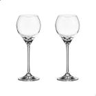 Taça Cristal Bohemia Vinho Branco 240 Ml Carduelis 2 Peças - Bohemia Crystal