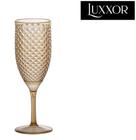 Taça De Acrílico Luxxor Para Vinho / Água Amber Cintilante 480ml