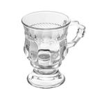 Taça de Cappuccino de Vidro Diamante 142ml - Lyor