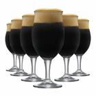 Taça de Cerveja de Cristal Dark Bier 440ml 6 Pcs - Ruvolo