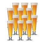 Taça de Cerveja de Cristal Tulipa Reta 300ml 12 Pcs