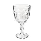 Taça de Vidro Faces Cor Transparente para Água Lyor 300ml