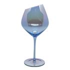 Taça de Vidro para Agua Diagonal Furta Cor Azul 400ml - Unid.