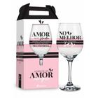 Taça de Vinho - Amor que Transforma - 385 ml - Brasfoot