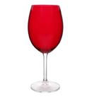 Taça De Vinho Gastro Cristal 580Ml Vermelha - Bohemia