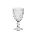 Taça Diamond Transparente Vidro Suco Vinho Água 240ml - 1 Un