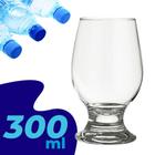 Taça p/ água 300ml em vidro transparente super-resistente - Nadir