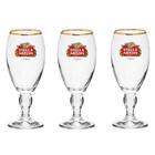 Taça Stella Artois 250ml Copo Cálice Cerveja - Original Kit com 3 Unidades