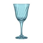 Taça Vinho Água Lírio Âmbar Azul 365ml Nadir Figueiredo Decoração Allmix