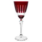 Taça vinho elizabeth cristal vermelho 250 ml - 58615