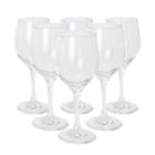 Taças De Vinho Em Vidro 330ml Kit C/ 6 Peças - Dolce Home