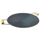 Tacho Disco De Arado Aço Carbono 45cm Fundo Rústico Resistente Grandes Porções Carreteiro Churrasco