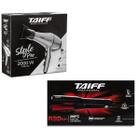 Taiff Secador Style Pro 2000W 110V+Chapinha Elegance Red Ion 200 Bivolt