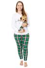 Tal Mãe Tal Pet Pijama Feminino Longo e Roupa Pet Natal Chess