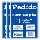 Talão de Pedido 1/18 1 Via 50 Folhas PT 20 - Tamoio