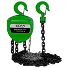 Talha Manual 1 Tonelada 1000 Kg Com Corrente 3 Metros De Elevação Para Eventos Palco Cargas Trato Ttm130