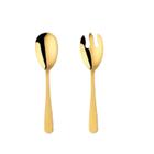 Talheres Longos Para Salada Dourado -2 Pcs