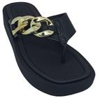 Tamanco Beira Rio Chinelo Feminino Casual Plataforma
