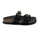 Tamanco beira rio feminino flatform casual 8524.106 preto