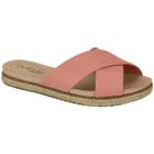 Tamanco Chinelo Feminino Tiras Cruzadas Conforto Beira Rio 8321.931.18621 Light Blush N 39