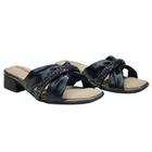 Tamanco feminino comfortflex com strass