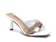 Tamanco Feminino Dakota Slide Strass Salto Fino Z9311