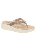 Tamanco Feminino Flatform Conforto Estilo Brilho 7189.105