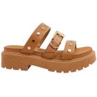 Tamanco Feminino Papete Casual Dia a Dia Trabalho Passeio Solado Flatform Tratorado Conforto Vizzano 6499.118