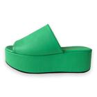 Tamanco Flatform Feminino Plataforma Color